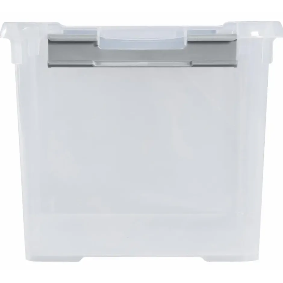 Curver Handy+ Opbergbox - 20L - 3 stuks - Transparant met deksel