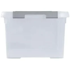 Curver Handy+ Opbergbox - 15L - 6 stuks - Transparant met deksel