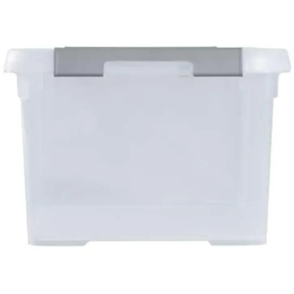 Curver Handy+ Opbergbox - 15L - 6 stuks - Transparant met deksel