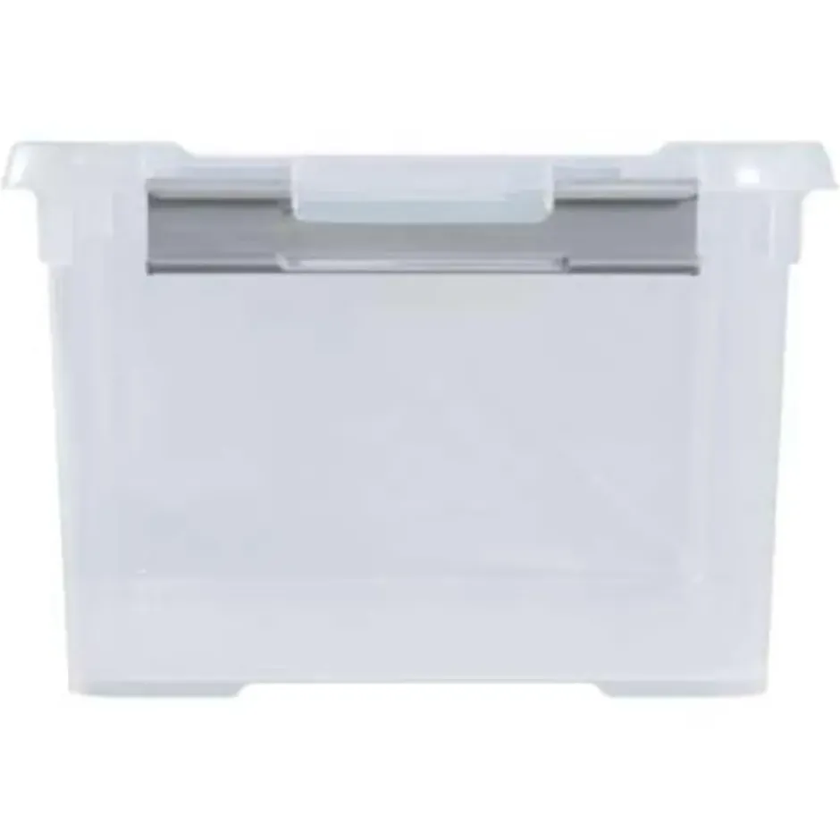 Curver Handy+ Opbergbox - 15L - 6 stuks - Transparant met deksel