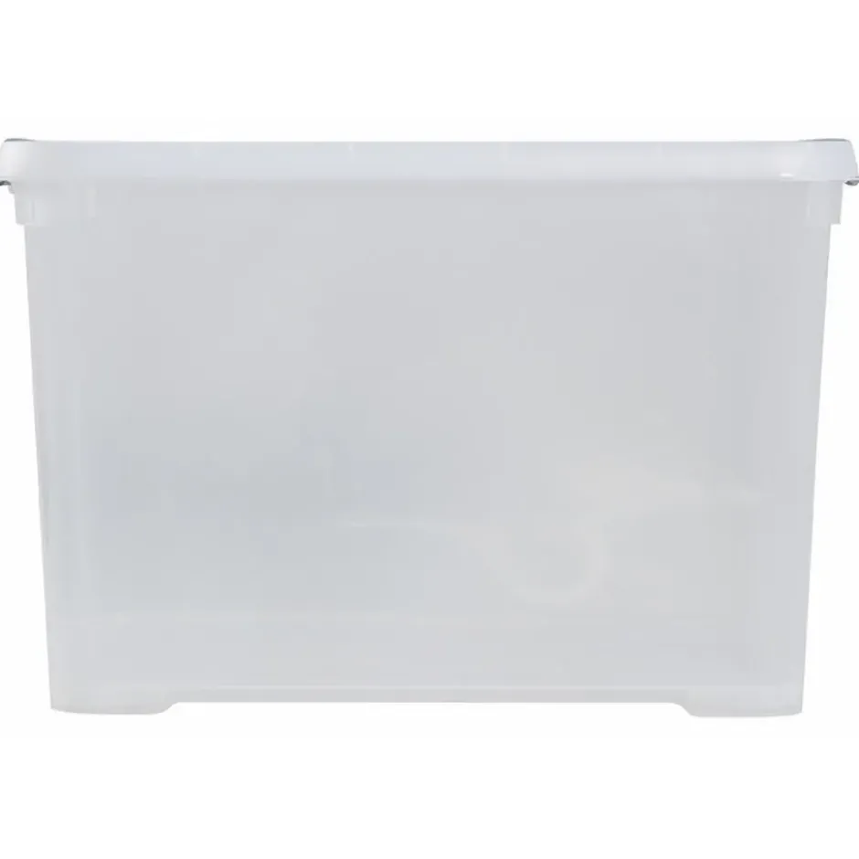 Curver Handy+ Opbergbox - 65L - 6 stuks - Transparant met deksel
