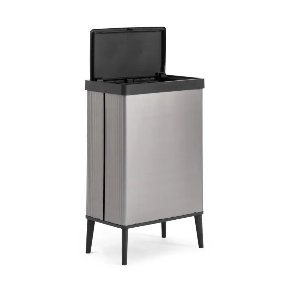 Curver Verto High 54L prullenbak - Grijs - 44x27x69cm