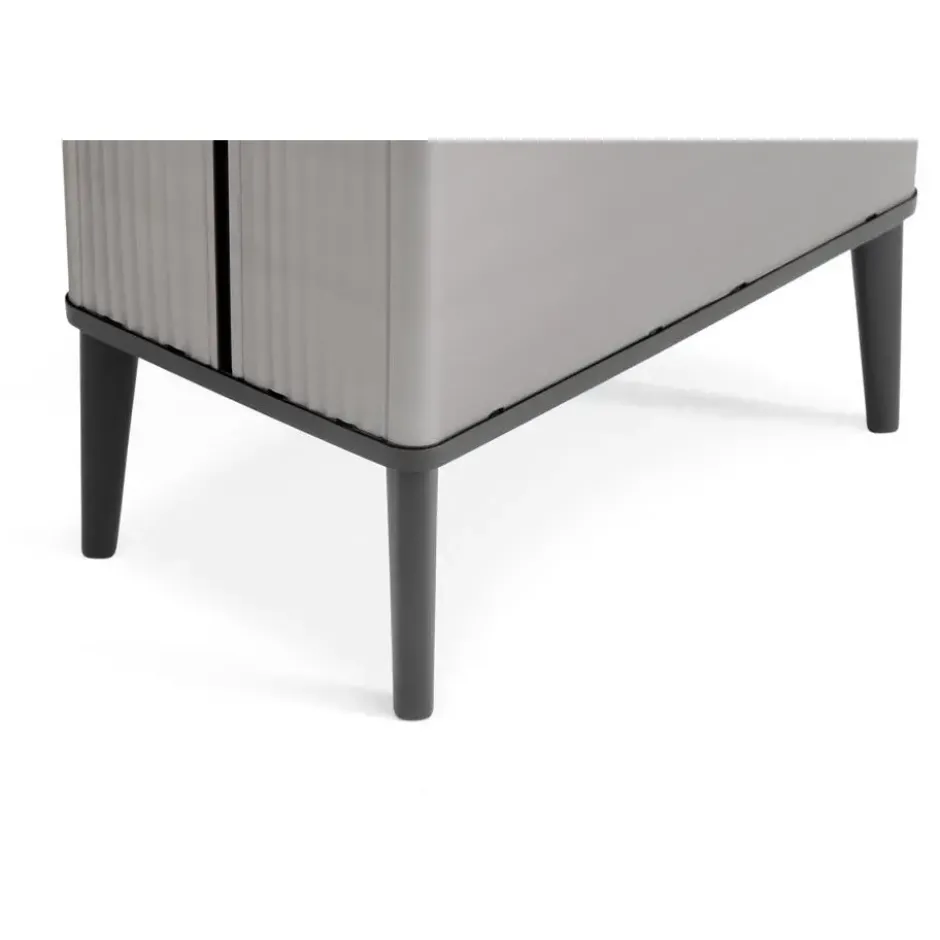 Curver Verto High 54L prullenbak - Grijs - 44x27x69cm