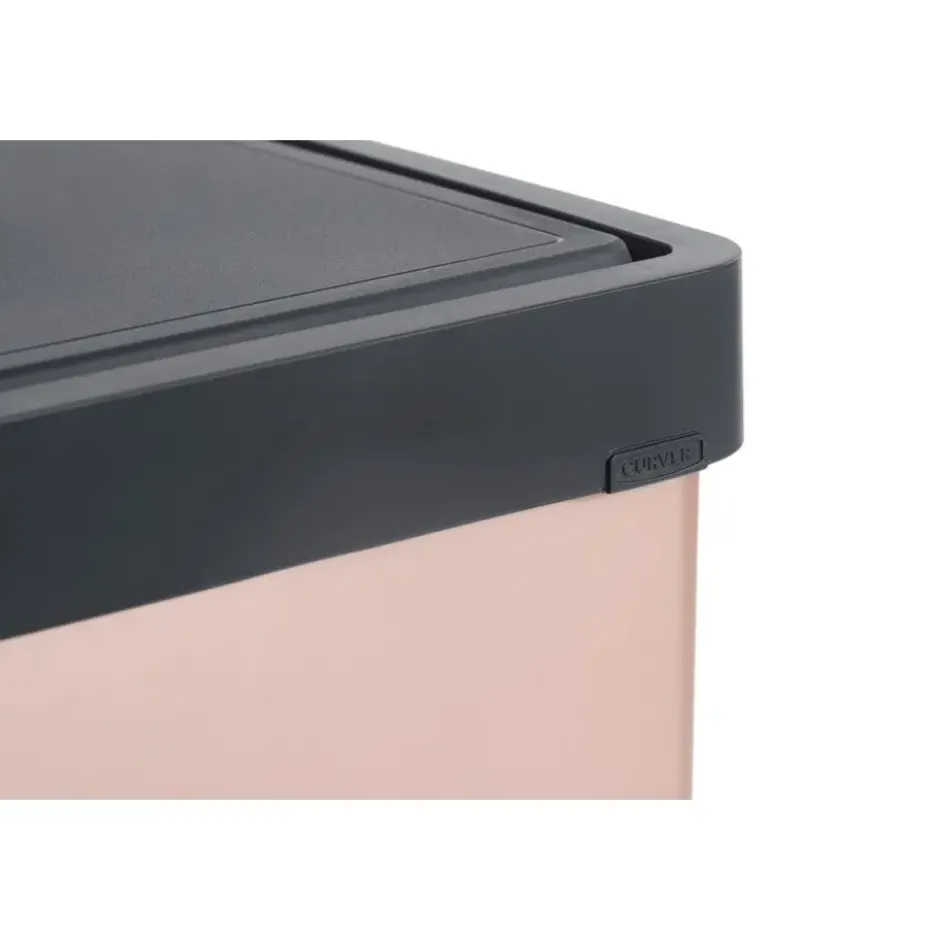 Curver Verto High - Prullenbak 54L - Rose - 44x27x69cm