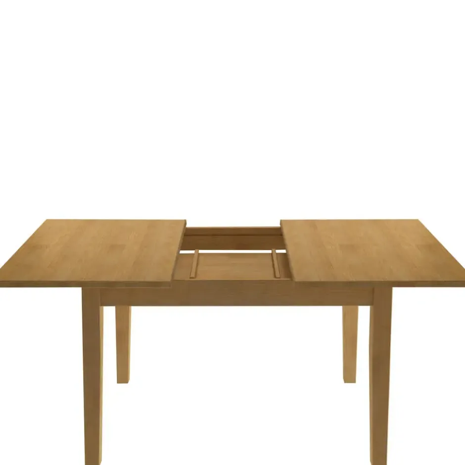 DAKOTA-Eettafel 120x80 cm 6 tot 10 plaatsen met verlenging in grenen