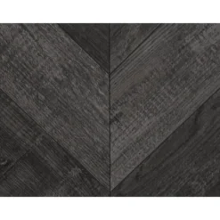 Dark Wood - Dressoir met 3 zwarte houtlook deuren