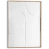 3D Art Eclipse - 70 x 50 - Wit