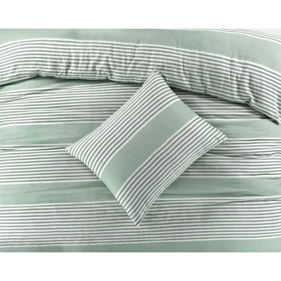 Day Dream Davos - Dekbedovertrek - Tweepersoons - 200 x 200/220 - Lichtgroen