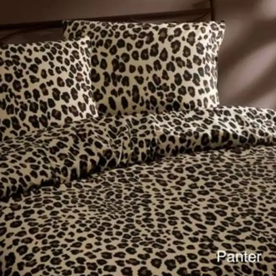 Day Dream Dekbedovertrek Panter - 140x200/220 cm - Beige