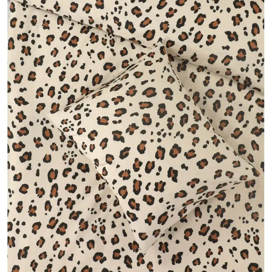 Day Dream Dekbedovertrek Panter - 140x200/220 cm - Beige