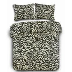 Day Dream Dekbedovertrek Panter - 140x200/220 cm - Beige