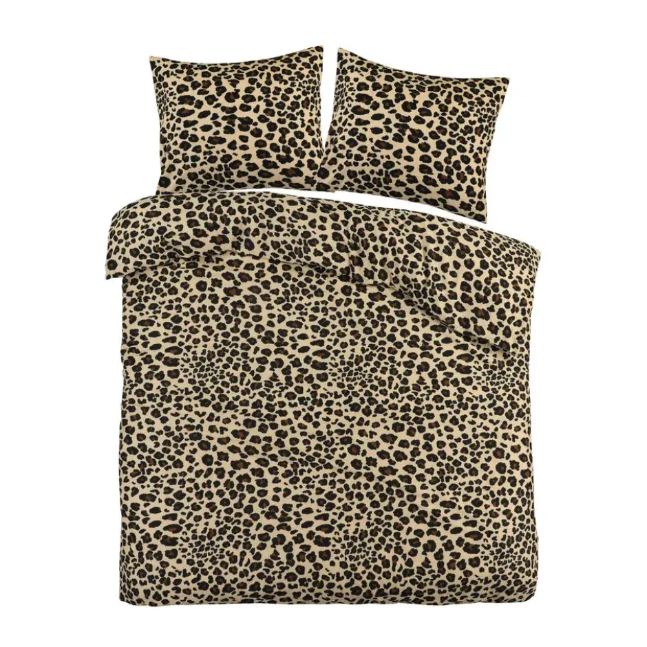 Day Dream Dekbedovertrek Panter - 200x200/220 cm - Beige