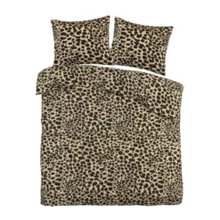 Day Dream Dekbedovertrek Panter - 240x200/220 cm - Beige
