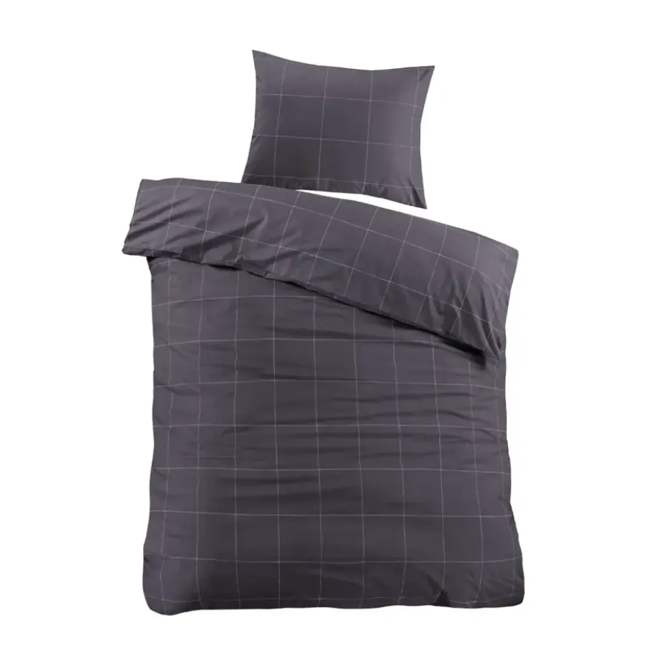 Day Dream Duuk - Dekbedovertrek - Eenpersoons - 140x200/220 cm - Grijs