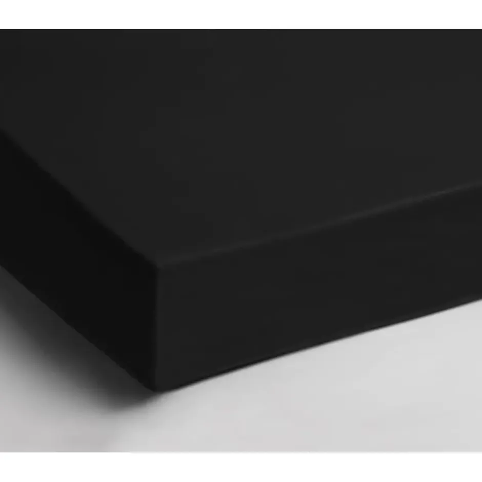 Day Dream Hoeslaken - Strijkvrij - 90x220 cm - Zwart