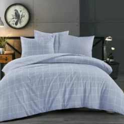 Day Dream Magnus - Dekbedovertrek - Eenpersoons - 140x200/220 - Blauw