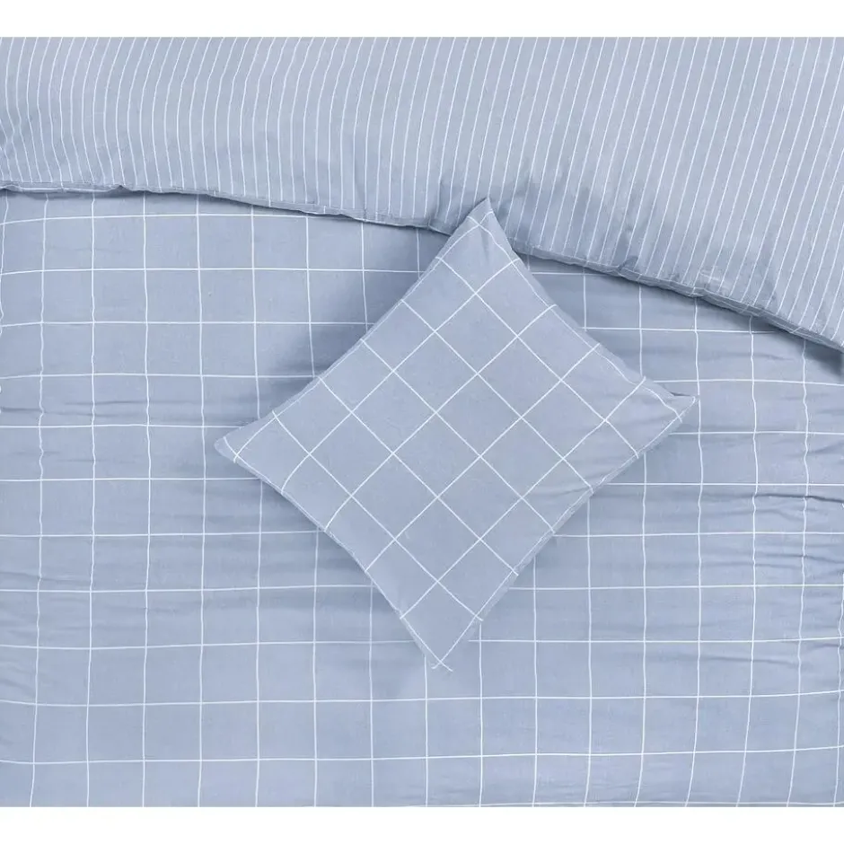 Day Dream Magnus - Dekbedovertrek - Eenpersoons - 140x200/220 - Blauw