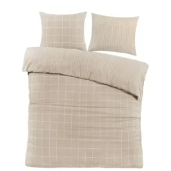 Day Dream Magnus - Dekbedovertrek - tweepersoons - 200x200/220 - Zand