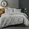 Day Dream Sem - Dekbedovertrek - Eenpersoons - 140x200/220 cm - Grijs