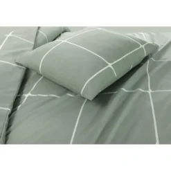 Day Dream Stan - Dekbedovertrek - Eenpersoons - 140 x 200/220 - Groen