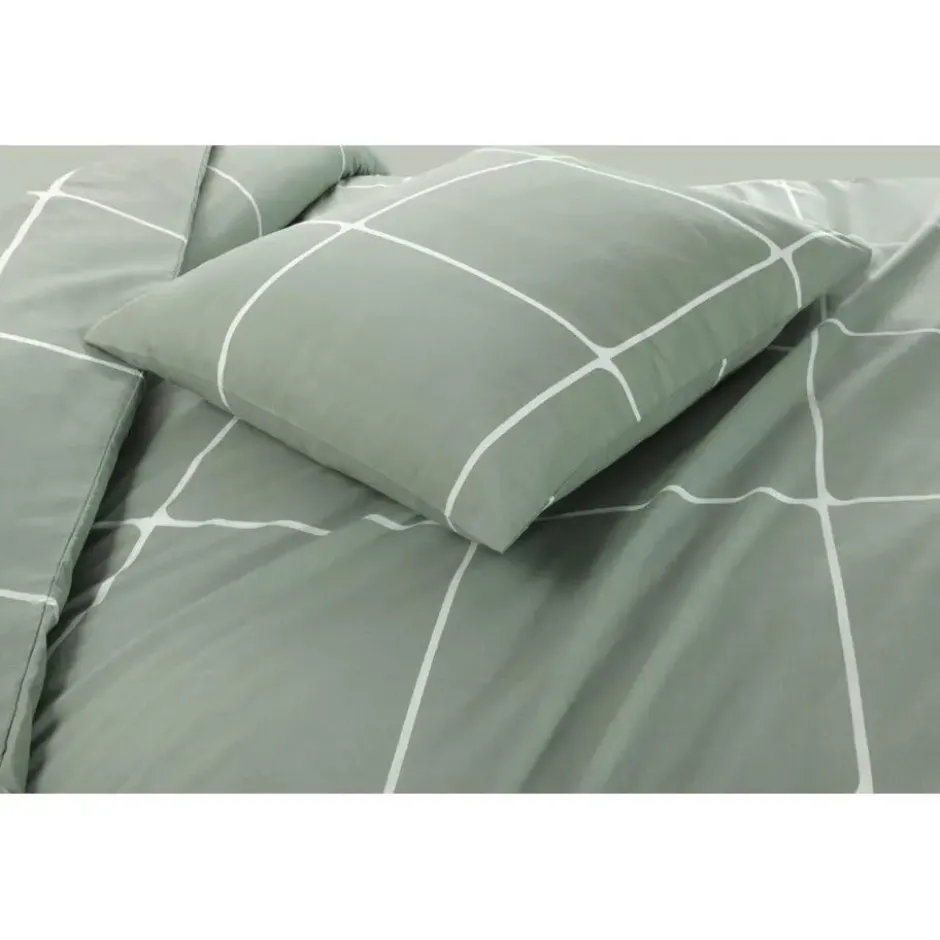 Day Dream Stan - Dekbedovertrek - Lits-jumeaux - 240 x 200/220 - Groen