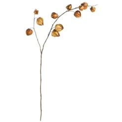 Decoratieve kunsttak Chinese Lantaarn - oranje - 94 cm