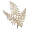 Decoris Kunstplant tak varen - goud - 80 x 30 cm - kunststof