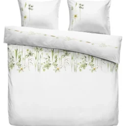 Dekbedovertrek Amaryllis - wit - 240x200/220 cm
