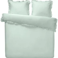 Dekbedovertrek Cato - groen - 200x200/220 cm