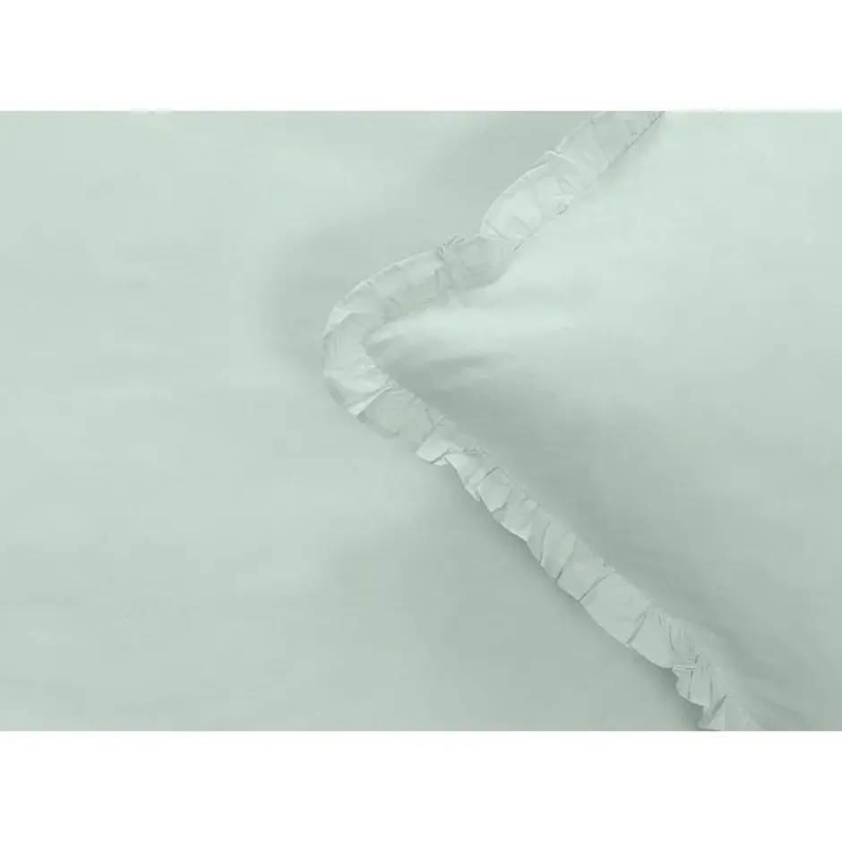 Dekbedovertrek Cato - groen - 200x200/220 cm