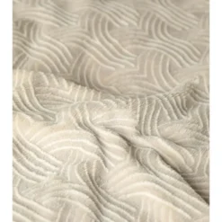Dekbedovertrek Japandi 240x220 – Flanel Fleece – Zacht & Warm – Beige
