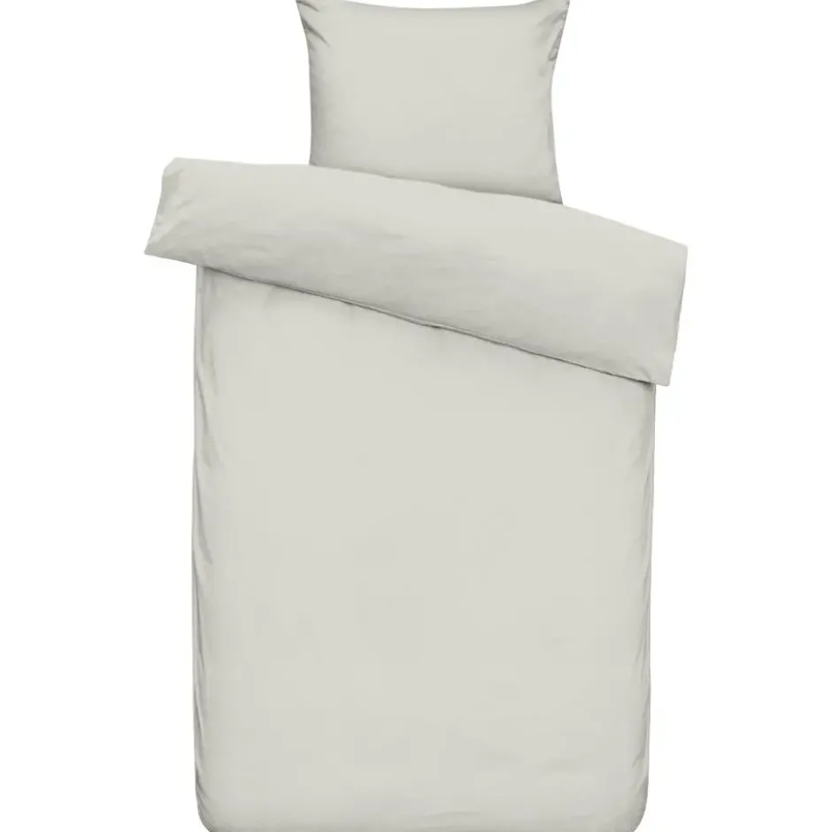 Dekbedovertrek Luka - beige - 140x200/220 cm