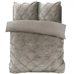 Dekbedovertrek Velvet 200x220 – Fluweelzacht & Luxe Pintuck Design