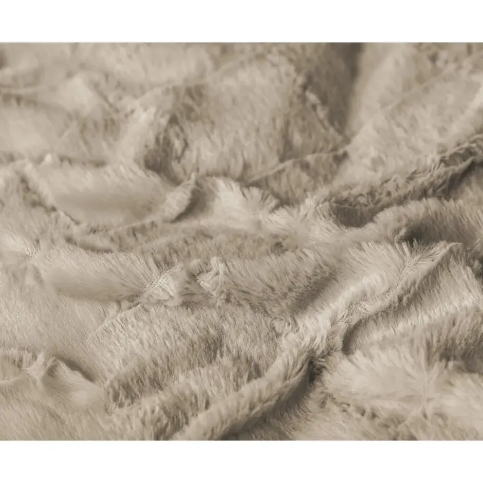 Dekbedovertrek 140x220 – Furry Check Design & Zacht Warm Fleece