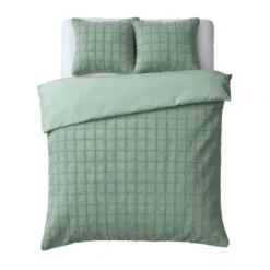 Dekbedovertrek 240x220 – Furry Check Design & Zacht Warm Fleece