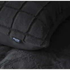 Dekbedovertrek 240x220 – Furry Check Design & Zacht Warm Fleece