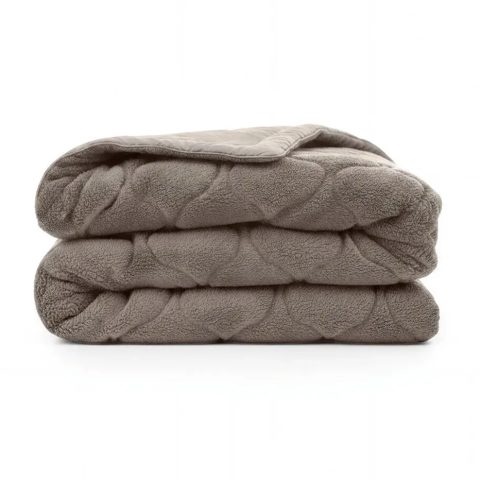 Dekbed zonder Overtrek Lazy Teddy 200x200 – Superzacht & Wasbaar – Taupe