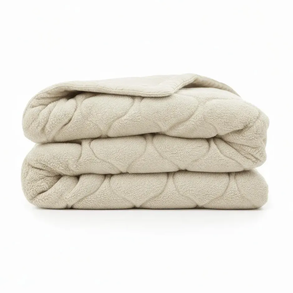Dekbed zonder Overtrek Lazy Teddy 200x200 – Superzacht & Wasbaar – Beige