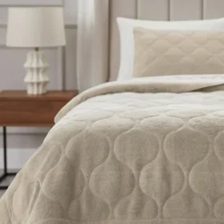 Dekbed zonder Overtrek Lazy Teddy 200x200 – Superzacht & Wasbaar – Beige