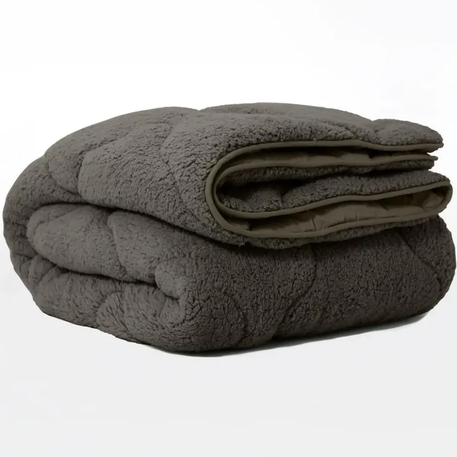 Dekbed zonder Overtrek Lazy Teddy 240x200 – Superzacht & Wasbaar – Bruin