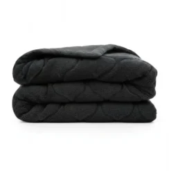 Dekbed zonder Overtrek Lazy Teddy 240x200 – Superzacht & Wasbaar – Zwart