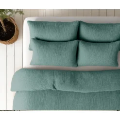 Dekbed zonder Overtrek – Luxe Mousseline – Superzacht Katoen – Groen 240x200