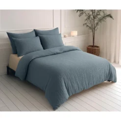 Dekbed zonder Overtrek – Luxe Mousseline – Superzacht Katoen – Groen 240x200