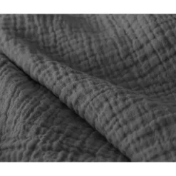 Dekbed zonder Overtrek – Luxe Mousseline – Superzacht Katoen – Antraciet 240x200