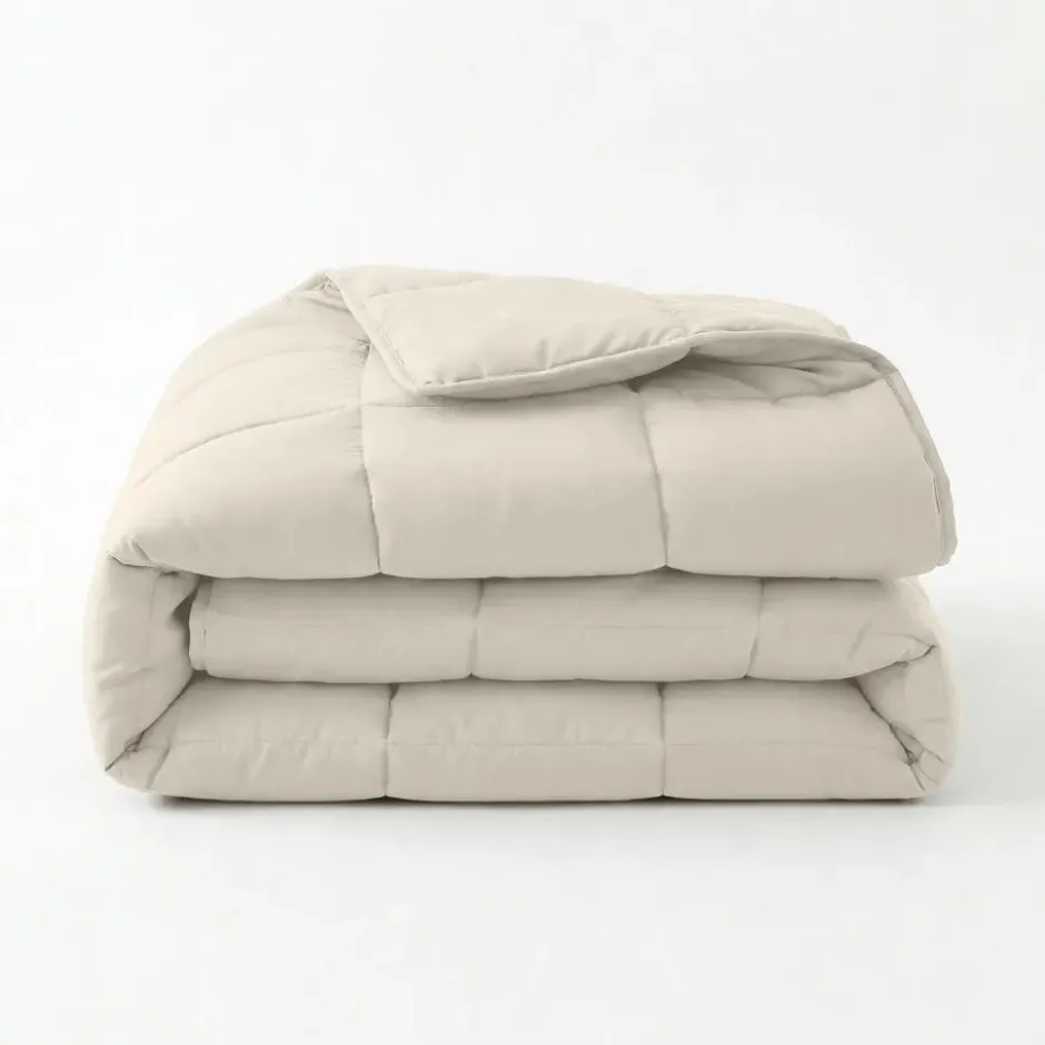 Dekbed zonder overtrek – Perkal Hotel Katoen – 200x220 – Beige