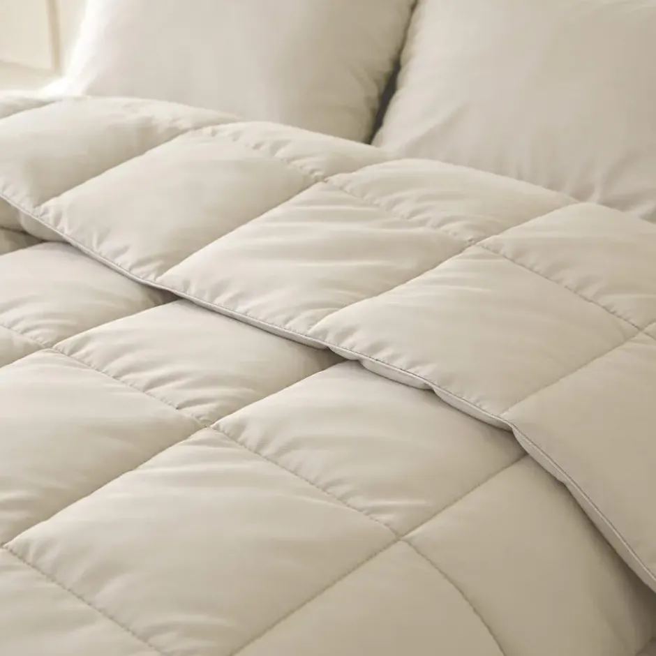Dekbed zonder overtrek – Perkal Hotel Katoen – 200x220 – Beige