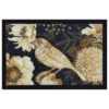 Deurmat Golden Bouqet antraciet - 40x60 cm