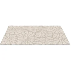 Deurmat 60x40 cm Bloemen - Print - Beige - Bruin - Minimalistisch
