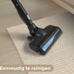 Deurmat 90x60 cm Parallelle lijnen - Lichte textuur - Beige