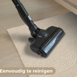 Deurmat 60x40 cm Parallelle lijnen - Lichte textuur - Beige